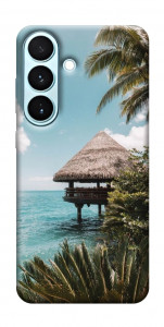 Чехол Тропический остров для Galaxy S26