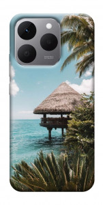 Чехол Тропический остров для Realme 15T