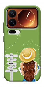 Чохол Travel girl для Xiaomi 17 Pro Max