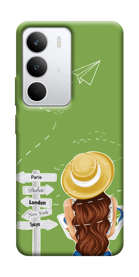 Чехол Travel girl для Realme C71
