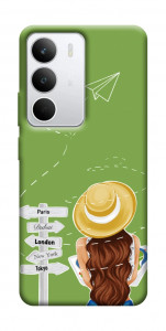 Чехол Travel girl для Realme C71