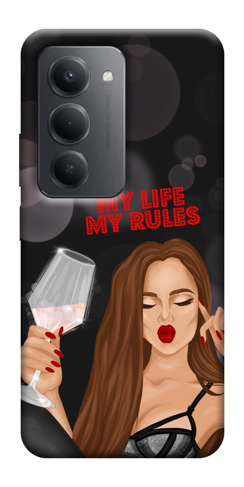 Чехол My life my rules для Xiaomi Redmi 15 (Global)