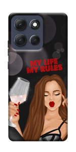 Чехол My life my rules для Motorola Moto G86 Power