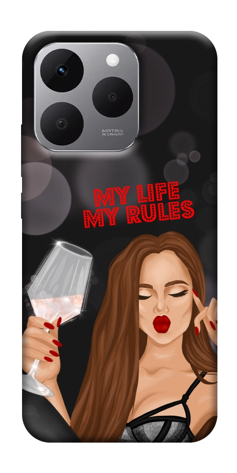 Чехол My life my rules для Realme 15T
