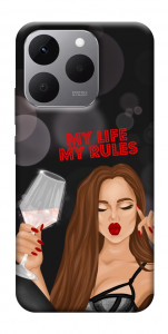 Чехол My life my rules для Realme 15T