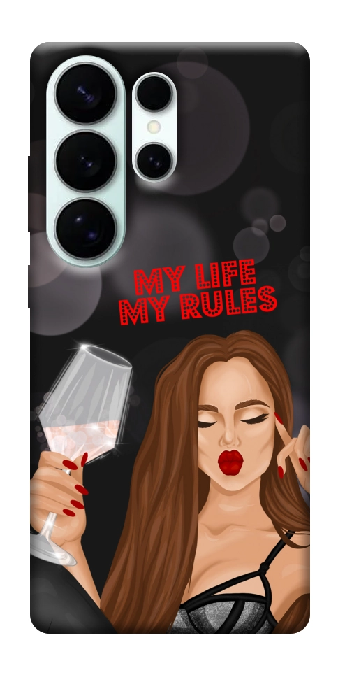 Чехол My life my rules для Galaxy S26 Ultra