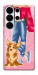 Чехол Girl and corgi для Galaxy S26 Ultra