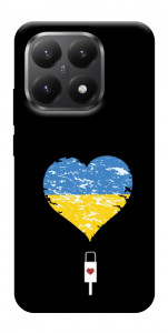 Чохол З Україною в серці для Xiaomi 15T