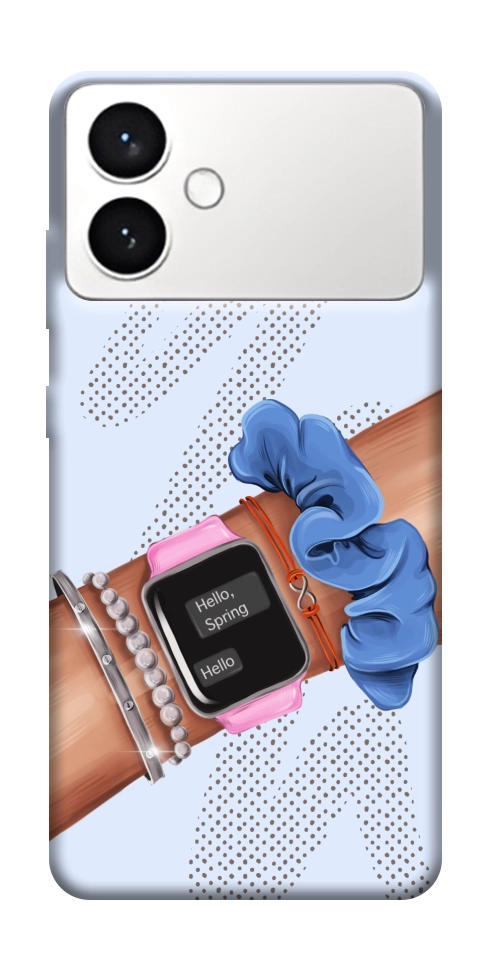 Чехол Hello spring для Galaxy S26+