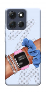 Чехол Hello spring для Motorola Moto G86 Power