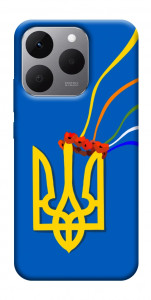 Чохол Квітучий герб для Realme 15T