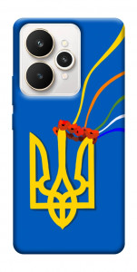 Чехол Квітучий герб для Realme 15