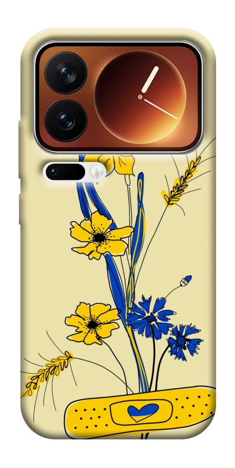 Чехол Українські квіточки для Xiaomi 17 Pro Max