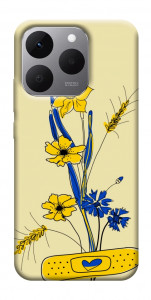 Чохол Українські квіточки для Realme 15T