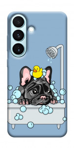 Чохол Dog in shower для Galaxy S26