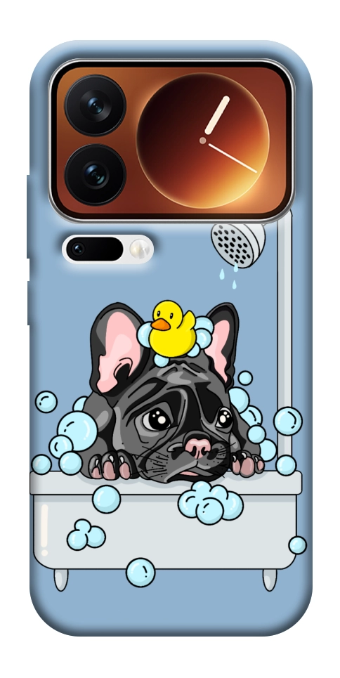 Чехол Dog in shower для Xiaomi 17 Pro
