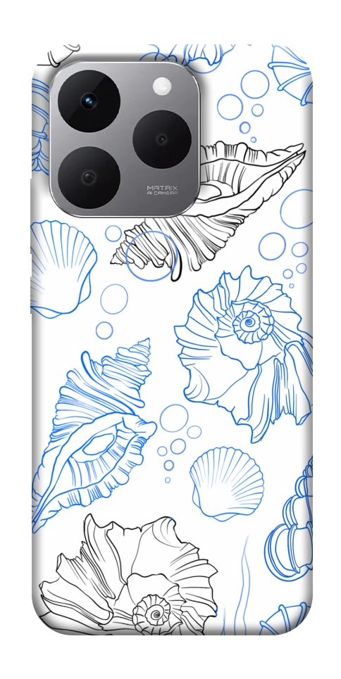 Чехол Морские ракушки для Realme 15T