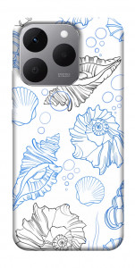 Чохол Морські мушлі для Realme 15T