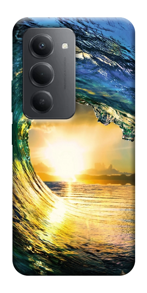 Чехол Закрученная волна для Xiaomi Redmi 15 (Global)