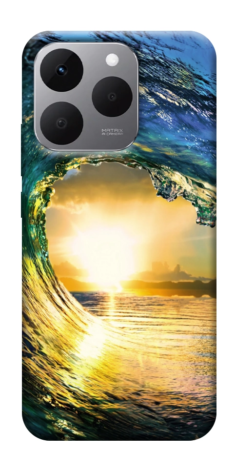 Чехол Закрученная волна для Realme 15T
