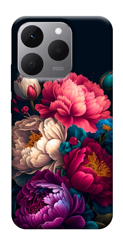 Чехол Букет цветов для Realme 15T