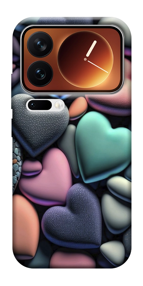 Чехол Каменные сердца для Xiaomi 17 Pro Max