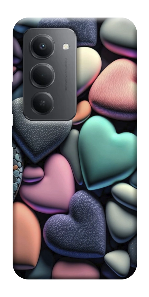 Чехол Каменные сердца для Xiaomi Redmi 15 (Global)