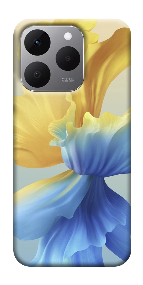 Чехол Абстрактный цветок для Realme 15T