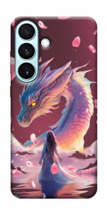 Чохол Girl and dragon для Galaxy S26