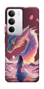 Чехол Girl and dragon для Realme C71