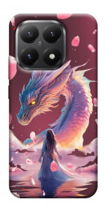 Чохол Girl and dragon для Xiaomi 15T