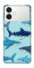 Чехол Shark pattern для Galaxy S26 Edge