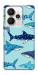 Чехол Shark pattern для Realme 15