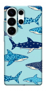 Чехол Shark pattern для Galaxy S26 Ultra