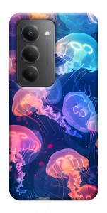 Чохол Neon jellyfishes для Xiaomi Redmi 15 (Global)