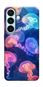 Чохол Neon jellyfishes для Galaxy S26