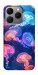 Чехол Neon jellyfishes для Realme 15T