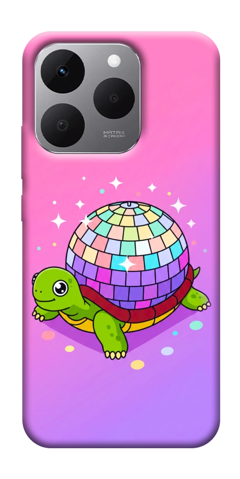 Чехол Disco turtle для Realme 15T