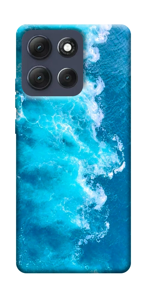 Чехол Текстура воды для Motorola Moto G86 Power