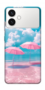Чохол Рожеві парасольки для Galaxy S26+