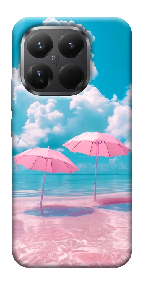Чехол Розовые зонтики для Xiaomi 15T Pro