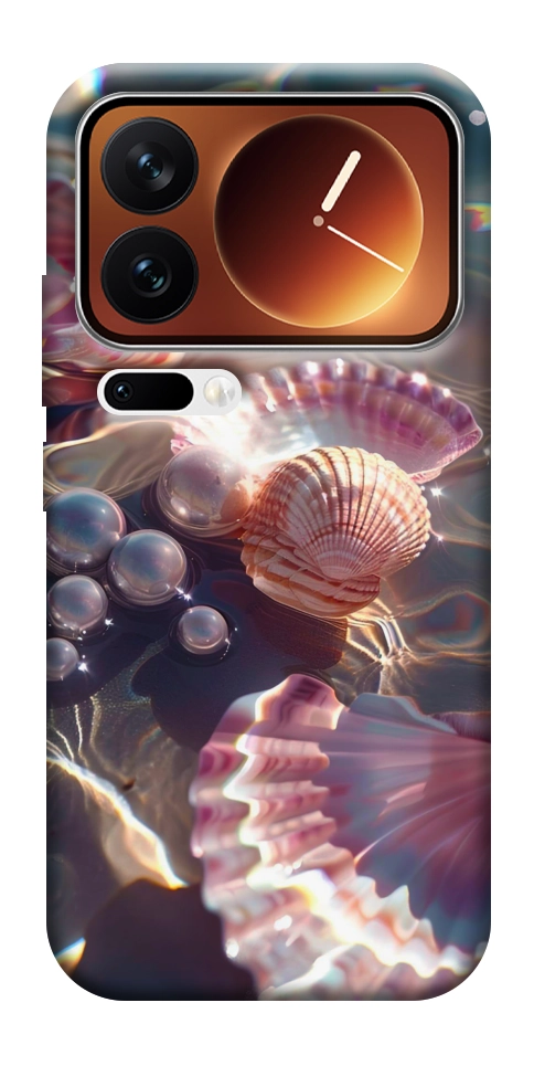 Чехол Яркие ракушки для Xiaomi 17 Pro Max