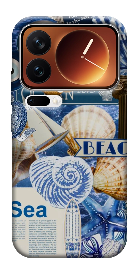 Чехол Морской коллаж для Xiaomi 17 Pro Max
