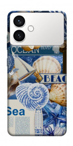 Чехол Морской коллаж для Galaxy S26 Edge