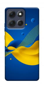Чехол Жовто-синя гармонія для Motorola Moto G86 Power