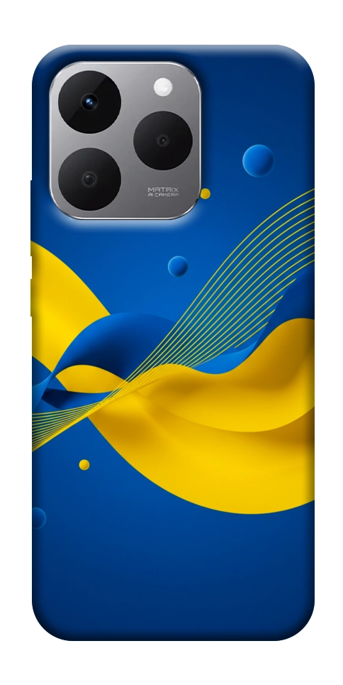 Чехол Жовто-синя гармонія для Realme 15T