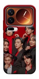 Чохол BTS in red для Xiaomi 17 Pro