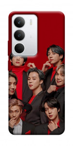 Чехол BTS in red для Realme C71