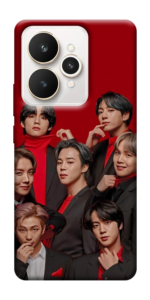 Чехол BTS in red для Realme 15