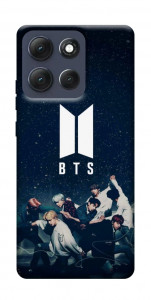 Чехол BTS logo для Motorola Moto G86 Power